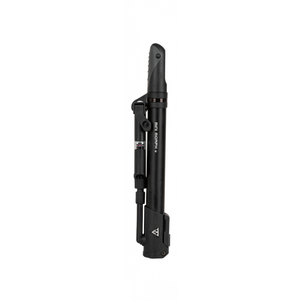 uPRISE Bikes Topeak Mini Morph With gauge 160psi Hand Pump - Black | Price match, 365 day return s, 18-Month Warranty, Finance Available & Free UK Delivery