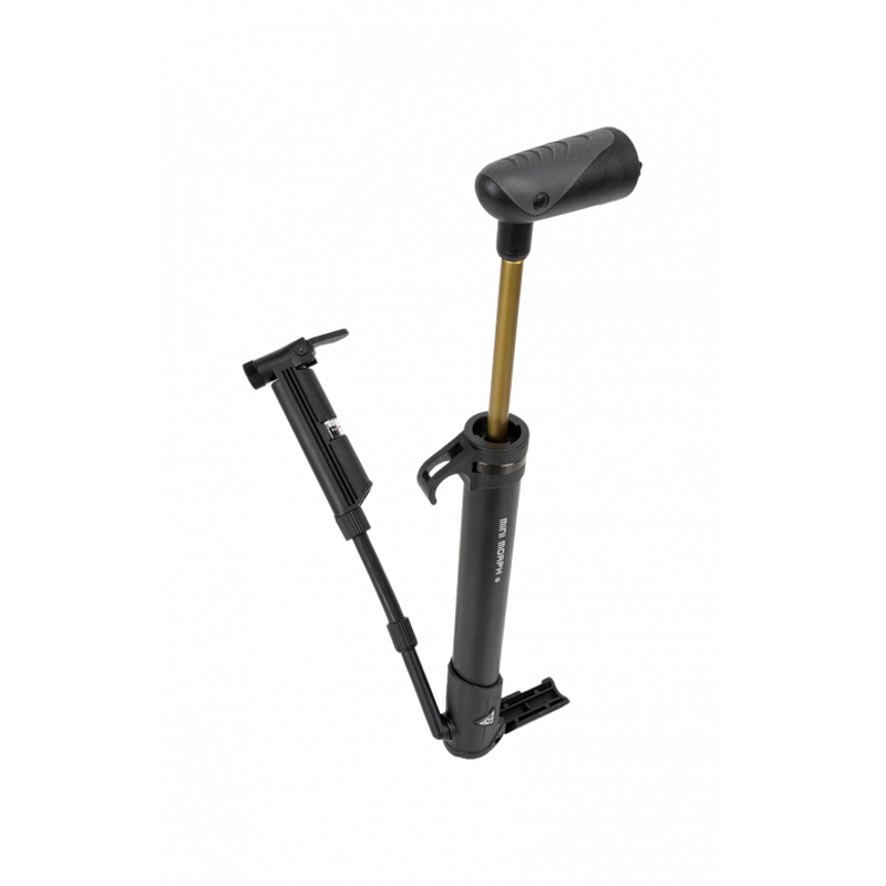 Topeak Mini Morph With gauge 160psi Hand Pump - Black-1
