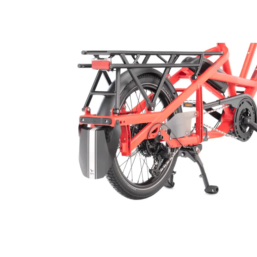 uPRISE Bikes Tern MudShield Rear Rack Mudguard - Black | Price match, 365 day return s, 18-Month Warranty, Finance Available & Free UK Delivery