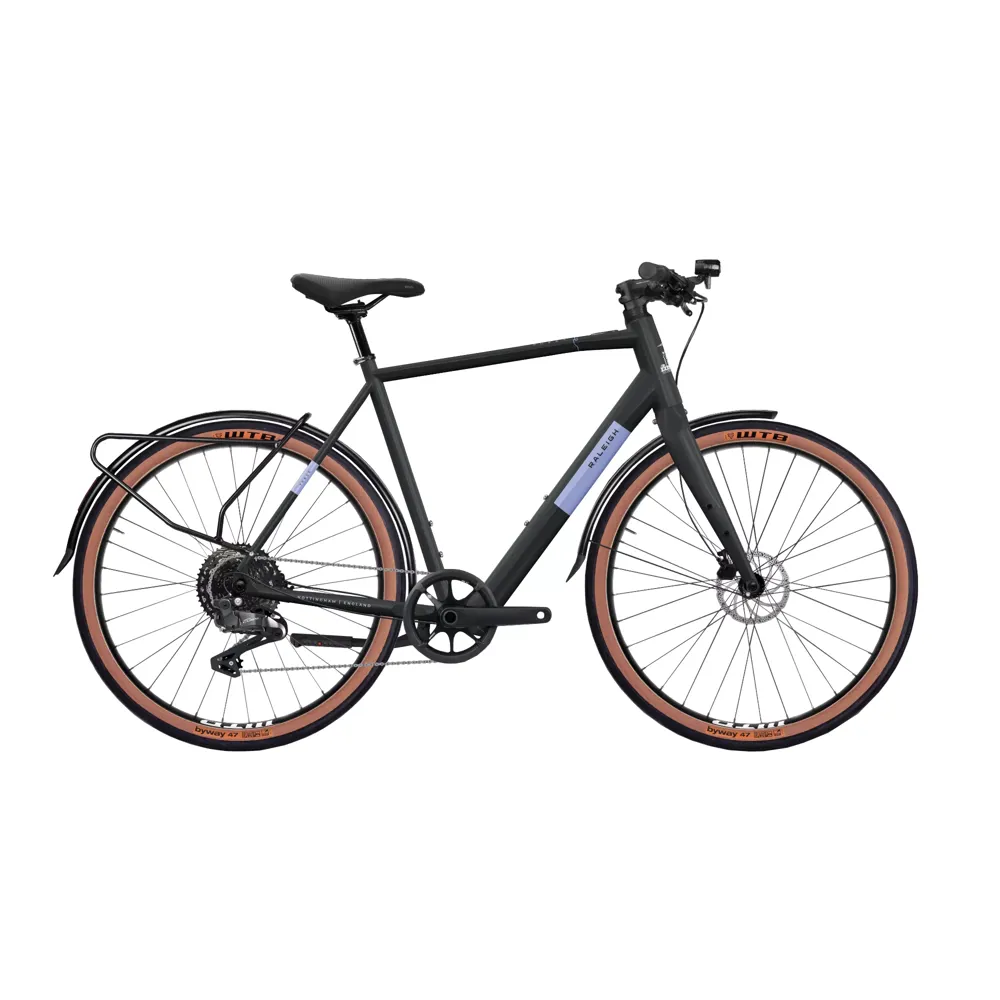 uPRISE Bikes Raleigh Trace 2026 Electric Hybrid Bike - Midnight Black | Price match, 365 day return s, 18-Month Warranty, Finance Available & Free UK Delivery
