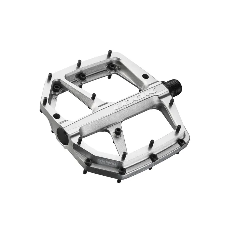Look Trail Roc+ Flat MTB Pedals - Silver