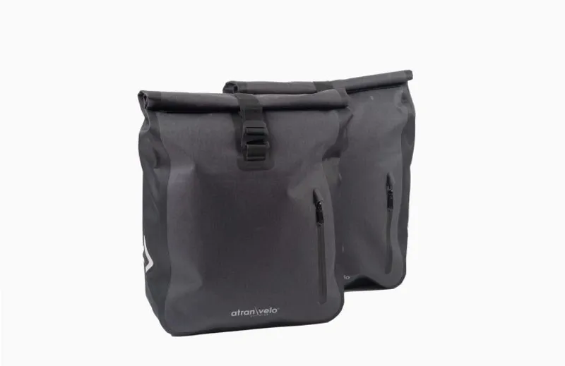 Atranvelo AVS Waterproof Side Pannier Bags 50 Litres - Black-2