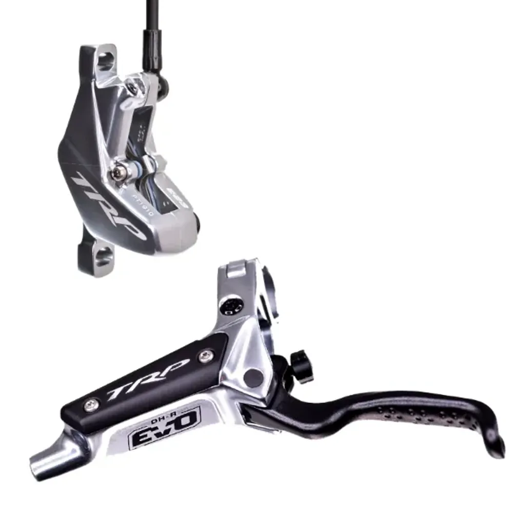 uPRISE Bikes TRP DH-R Evo Hydraulic Disc Brake - Silver | Price match, 365 day return s, 18-Month Warranty, Finance Available & Free UK Delivery