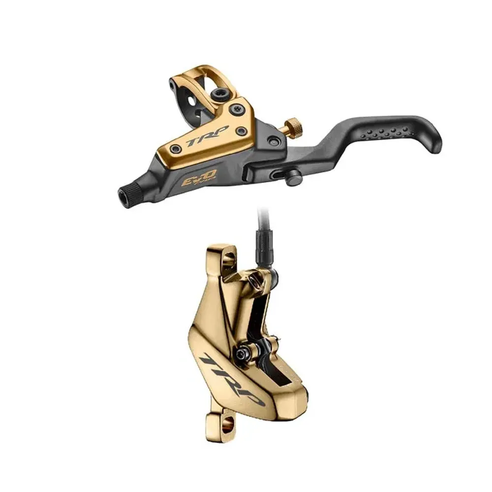 uPRISE Bikes TRP EVO Pro M9040 Rear Left Hand Hydraulic Disc Brake - Gold | Price match, 365 day return s, 18-Month Warranty, Finance Available & Free UK Delivery