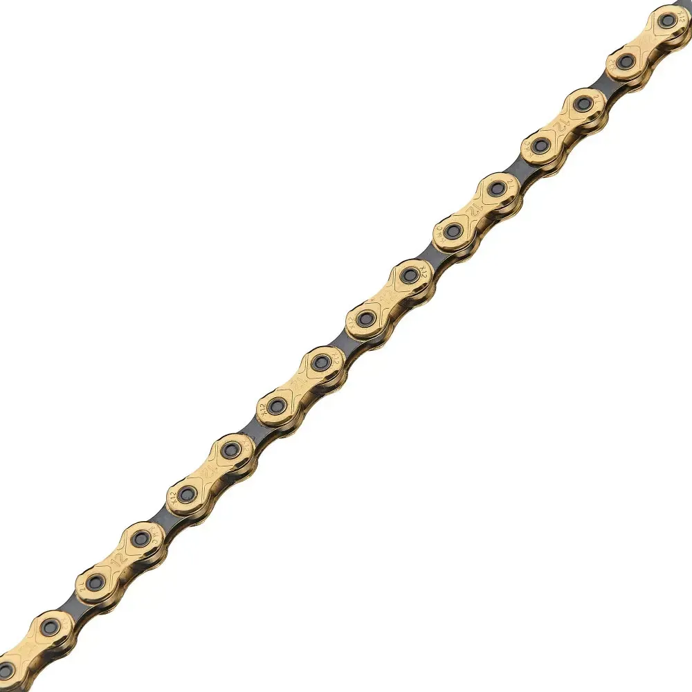 uPRISE Bikes TRP EVO 12 CN-M9050 12 Speed Chain - Gold | Price match, 365 day return s, 18-Month Warranty, Finance Available & Free UK Delivery