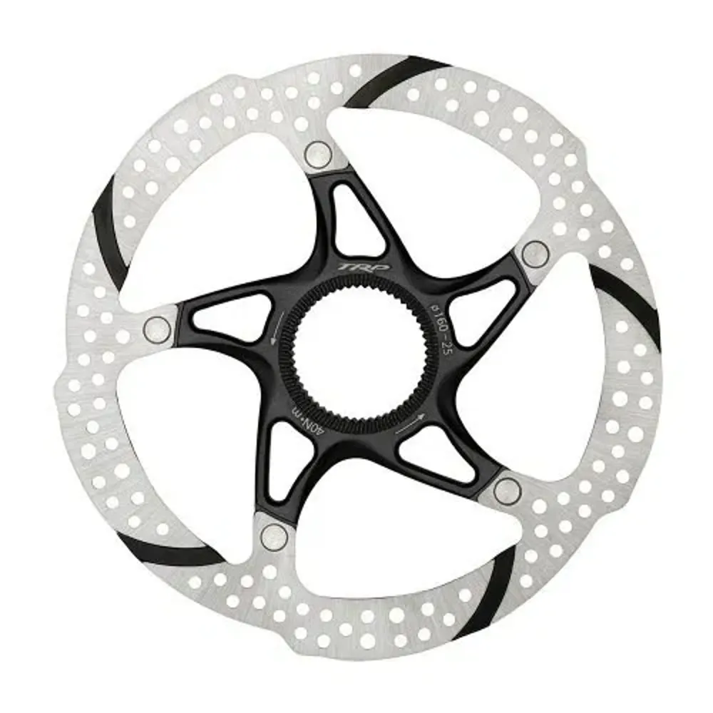 uPRISE Bikes TRP 25 1.8 203mm Centrelock Disc Brake Rotor - Silver/Black | Price match, 365 day return s, 18-Month Warranty, Finance Available & Free UK Delivery