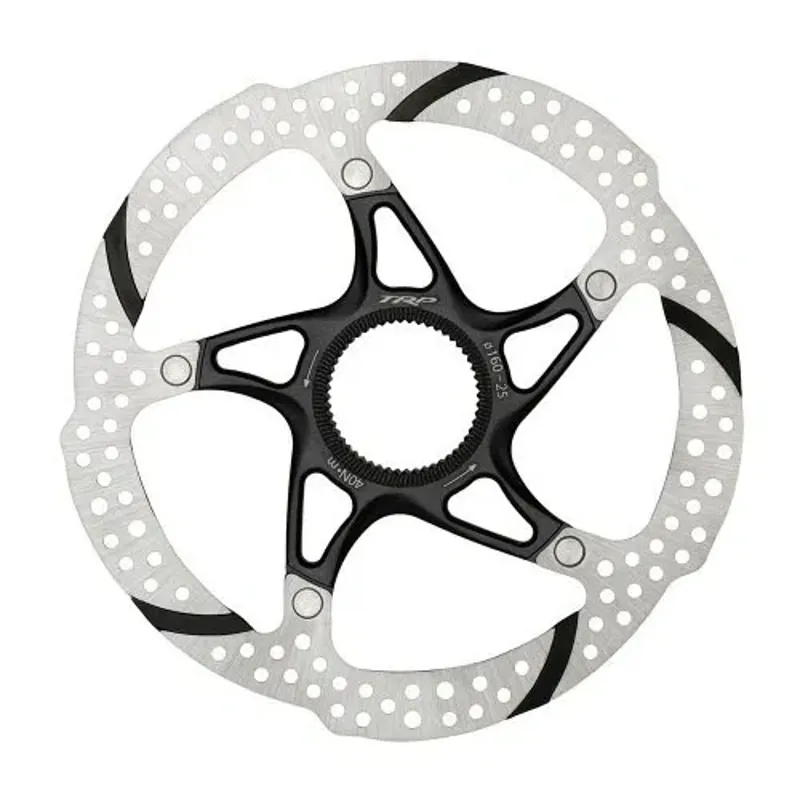 TRP 25 1.8 140mm Centrelock Disc Brake Rotor - Silver/Black 