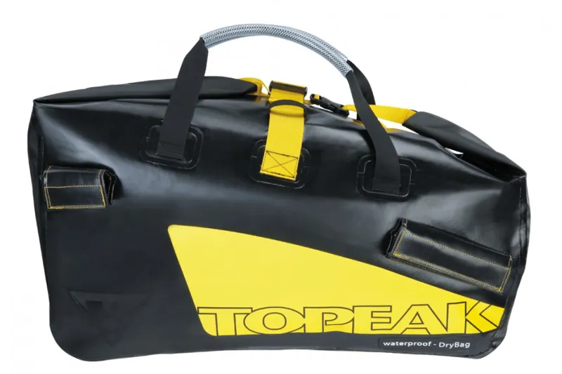 Topeak Journey Trailer and DryBag - Black/Yellow - QR Axle-2