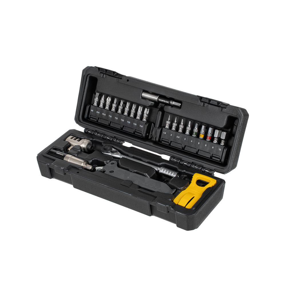 uPRISE Bikes Topeak Essential Toolshop Tool Kit - Black | Price match, 365 day returns, 18-Month Warranty, Finance Available & Free UK Delivery