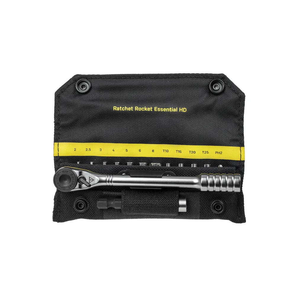 uPRISE Bikes Topeak Ratchet Rocket Essential HD Ratchet Set - Black | Price match, 365 day return s, 18-Month Warranty, Finance Available & Free UK Delivery