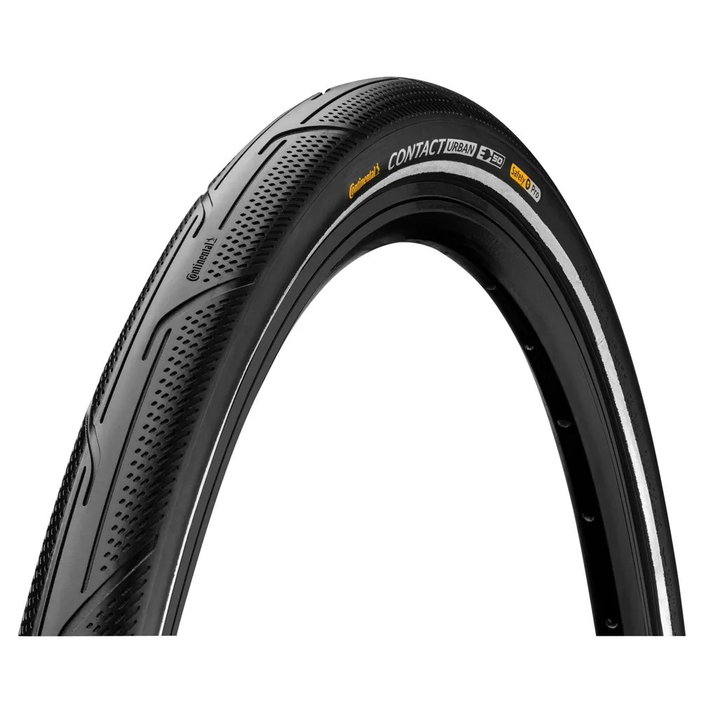 uPRISE Bikes Continental Contact Urban Reflex Tyre - Black | Price match, 365 day return s, 18-Month Warranty, Finance Available & Free UK Delivery