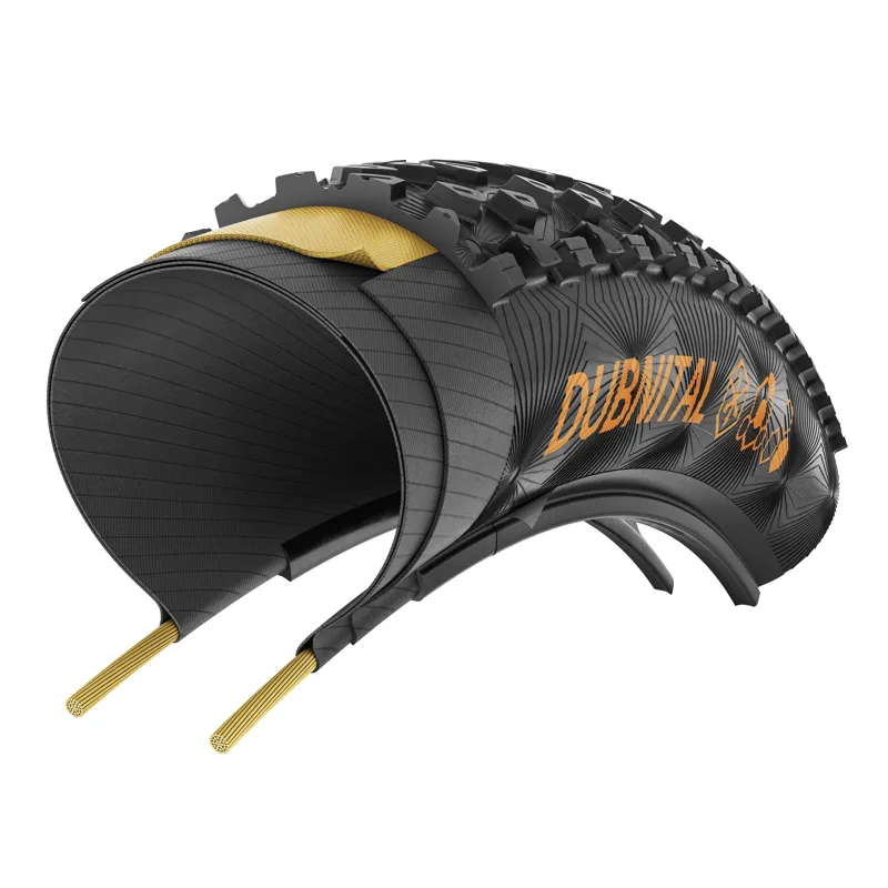 Continental Dubnital Trail Grip Foldable Tyre - 29 x 2.40 inch - Black-1