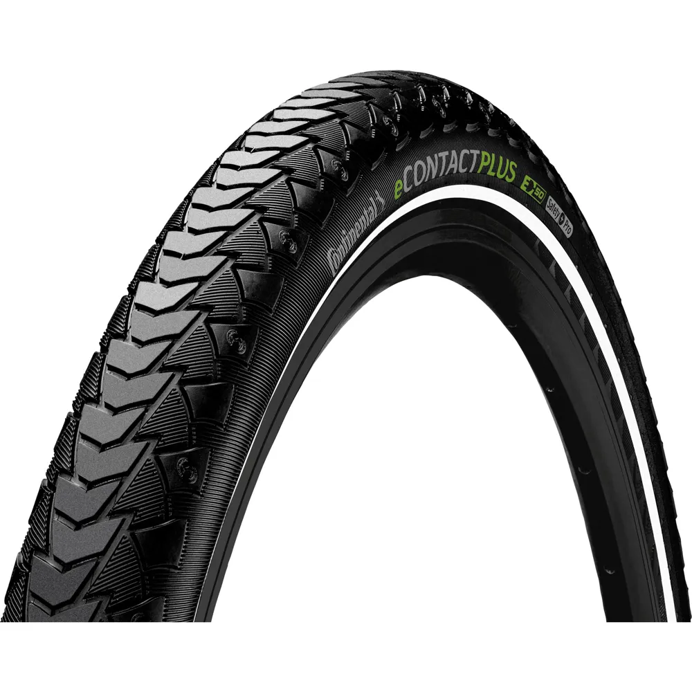 uPRISE Bikes Continental Econtact Plus Reflex Wire Urban Tyre - Black | Price match, 365 day return s, 18-Month Warranty, Finance Available & Free UK Delivery