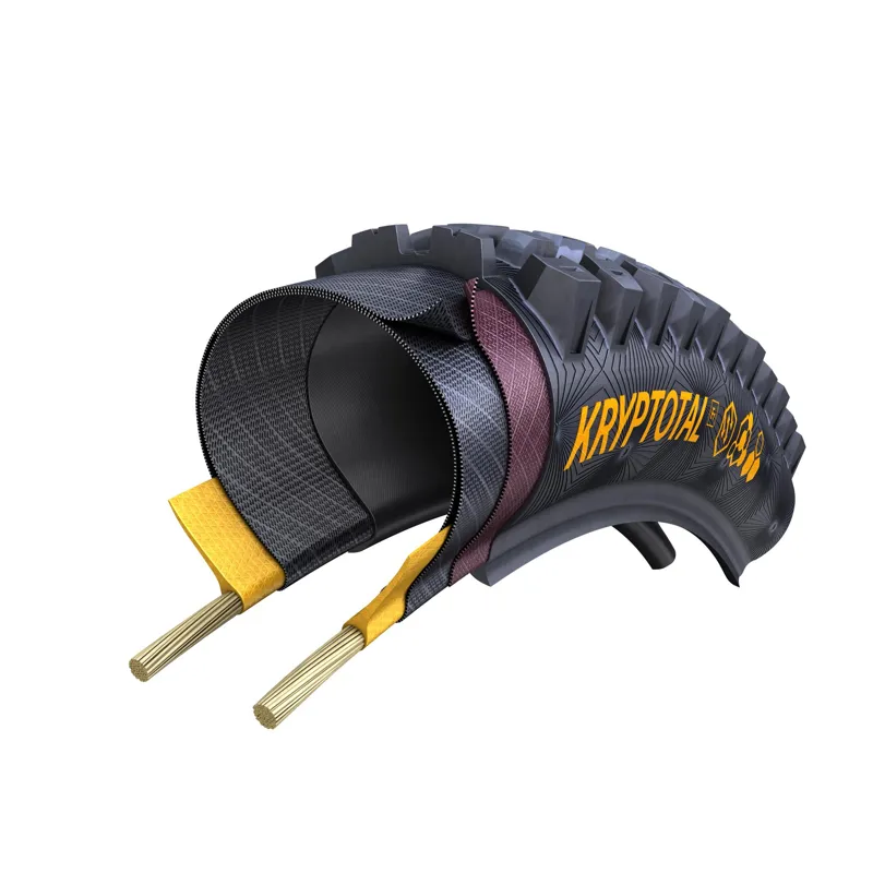 Continental Kryptotal Enduro Foldable Front MTB Tyre - 2.4 inch - Black-3