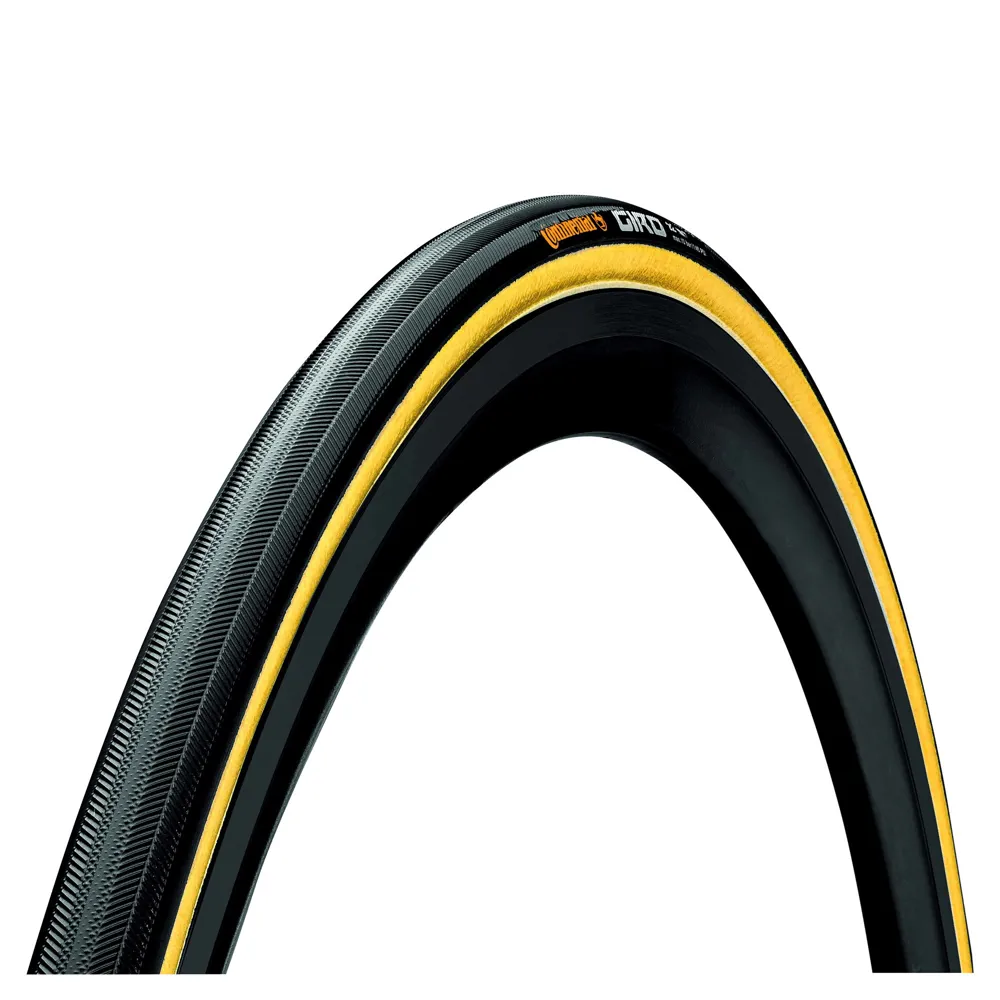 uPRISE Bikes Continental Giro Road Tubular Tyre - Black/Transparent - 700 x 22mm | Price match, 365 day return s, 18-Month Warranty, Finance Available & Free UK Delivery