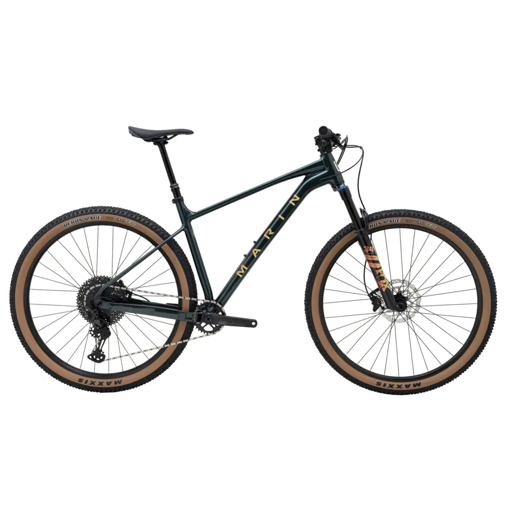 uPRISE Bikes Marin Team Marin 2 29er 2025 Hardtail Mountain Bike - Green | Price match, 365 day return s, 18-Month Warranty, Finance Available & Free UK Delivery