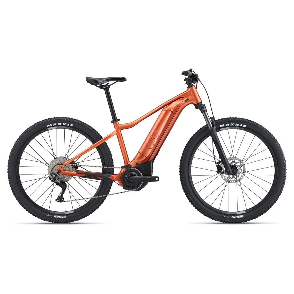 uPRISE Bikes Liv Tempt E+1 Women's Electric Mountain Bike - Copper Coin | Price match, 365 day return s, 18-Month Warranty, Finance Available & Free UK Delivery