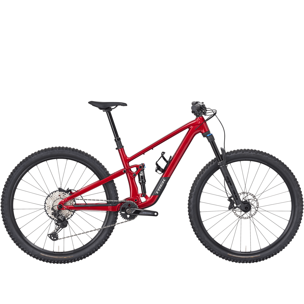 uPRISE Bikes Trek Top Fuel 8 2026 Full Suspension Mountain Bike - Fury Red | Price match, 365 day return s, 18-Month Warranty, Finance Available & Free UK Delivery