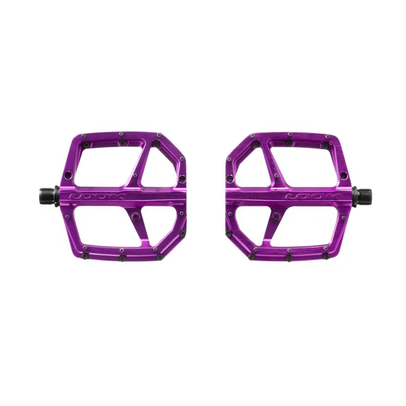 Look Trail Roc+ Flat MTB Pedals - Purple-1