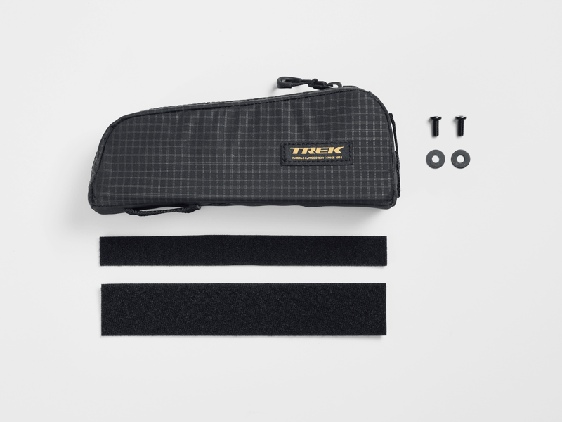 Trek Adventure 0.8 Litre Top Tube Frame Bag - Black/Light Grey-1