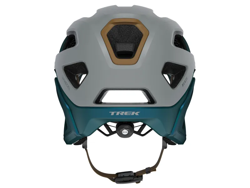 Trek Blaze WaveCel MTB Helmet - Gravel/Dark Aquatic-2