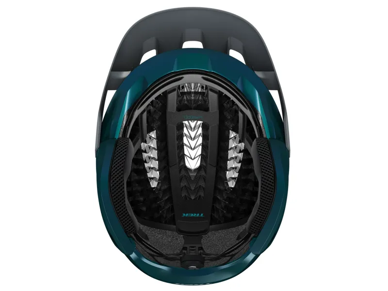 Trek Blaze WaveCel MTB Helmet - Gravel/Dark Aquatic-3