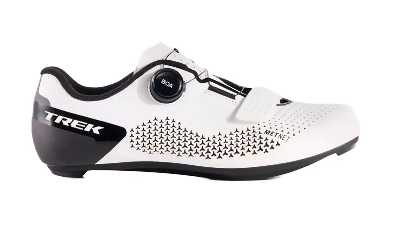 Trek Circuit Road Cycling Shoes - White/Black
