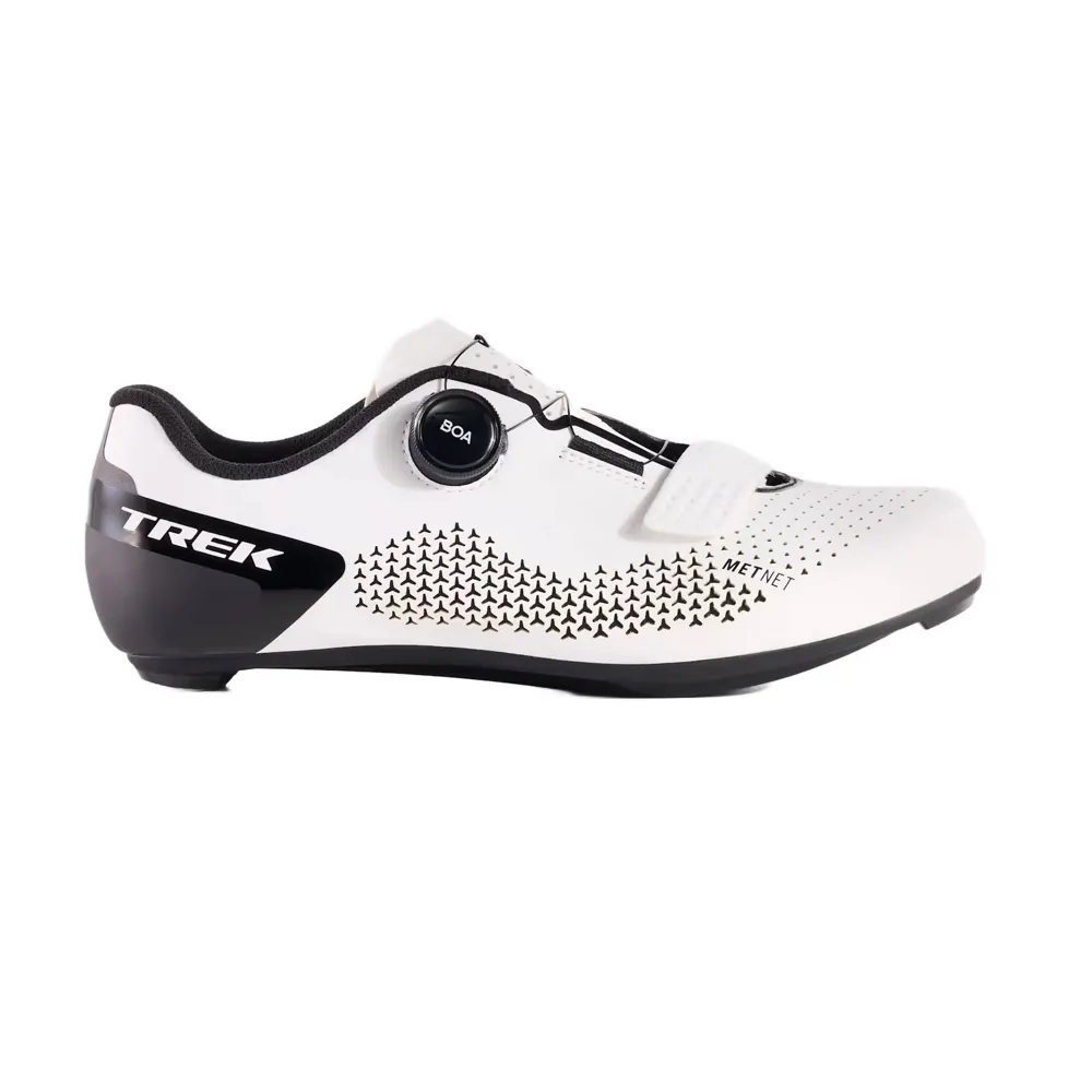 uPRISE Bikes Trek Circuit Road Cycling Shoes - White/Black | Price match, 365 day returns, 18-Month Warranty, Finance Available & Free UK Delivery