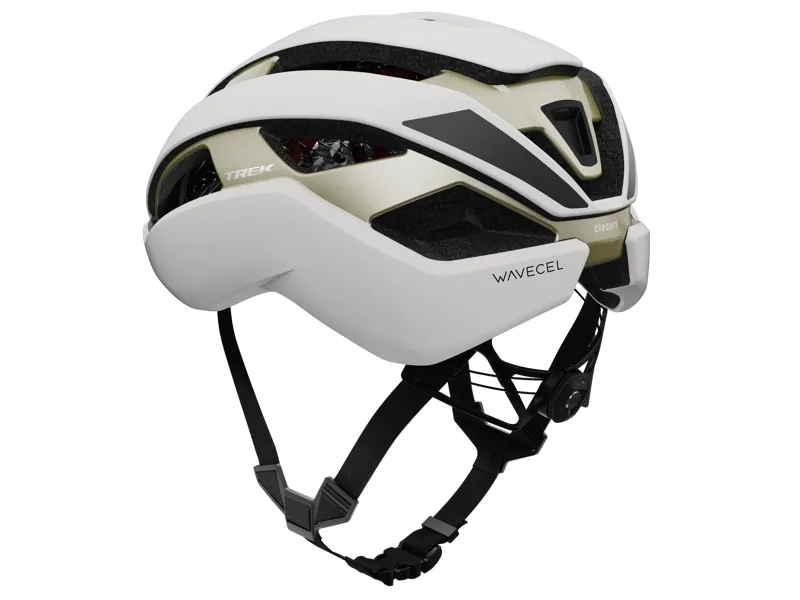 Trek Circuit WaveCel Road Helmet - Crystal White-4