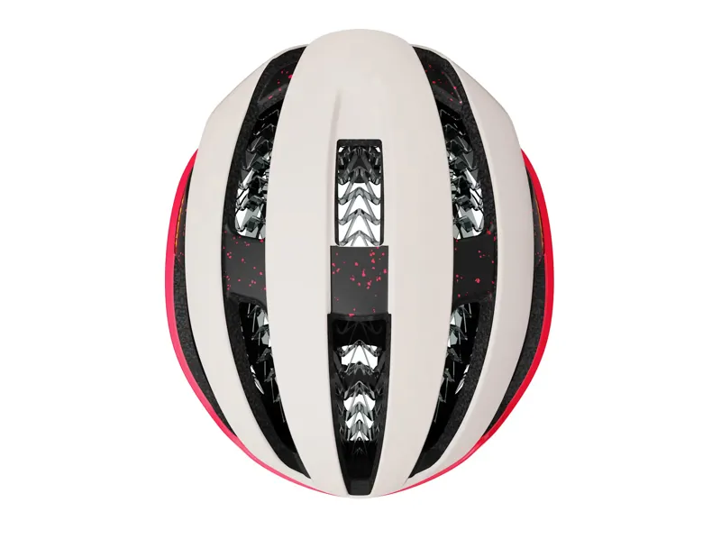 Trek Circuit WaveCel Road Helmet - Era White/Coral-4
