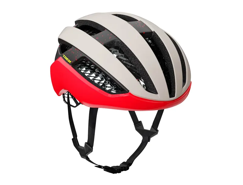 Trek Circuit WaveCel Road Helmet - Era White/Coral
