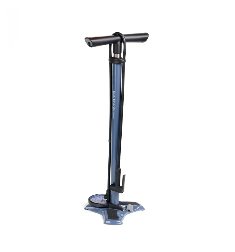Trek Dual Charger Floor Pump - Catalina Fog