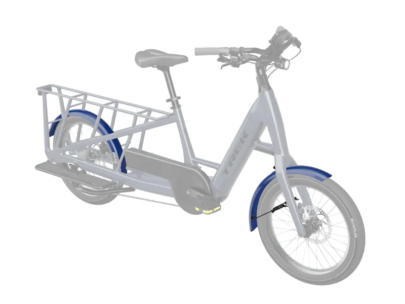 Trek Fetch+ 2 V2 Mudguard Set - Navy-1