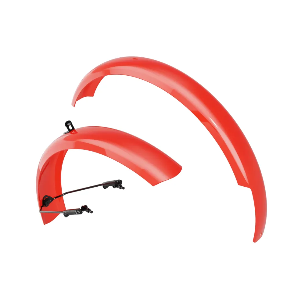 uPRISE Bikes Trek Fetch+ 2 V2 Mudguard Set - Viper Red | Price match, 365 day return s, 18-Month Warranty, Finance Available & Free UK Delivery