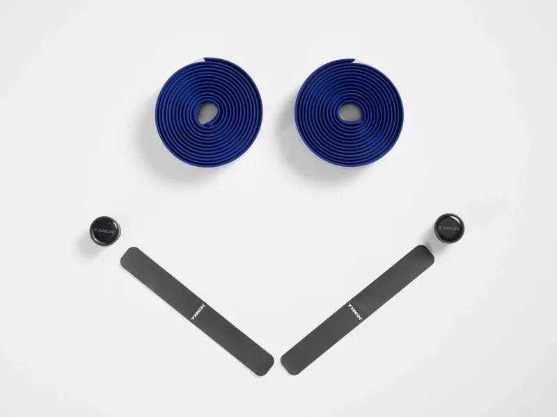 Trek Gel Cork Handlebar Tape - Hex Blue-3