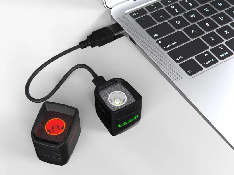 Trek Ion 100 R/Flare R City USB Light Set - Black-4