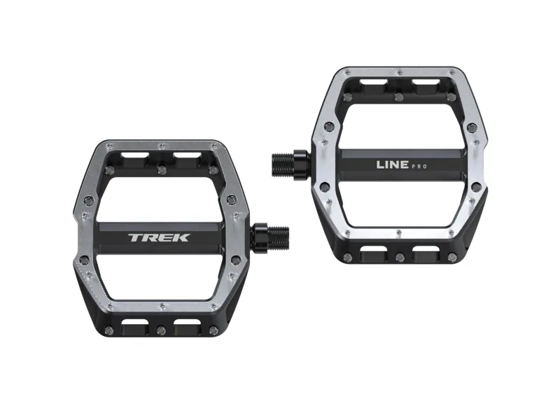Trek Line Pro Flat MTB Pedals - Black-3