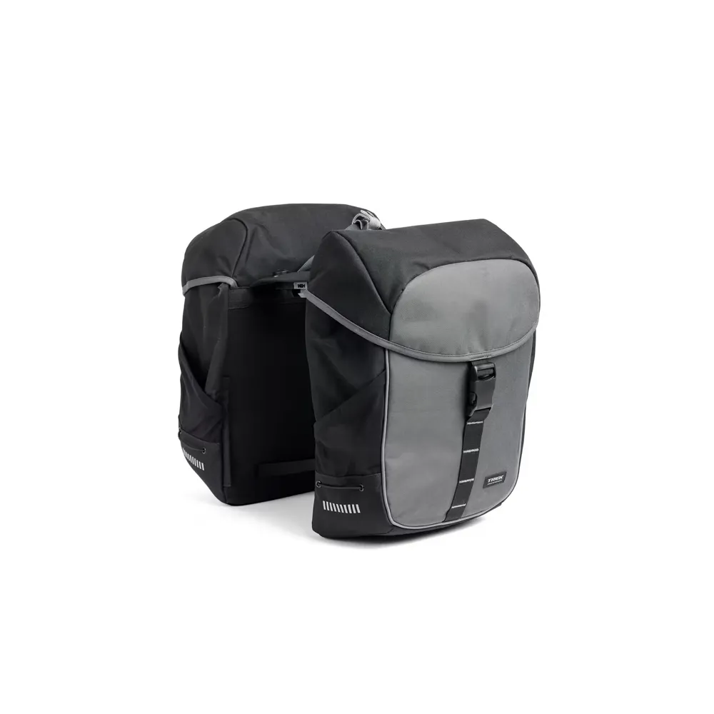 uPRISE Bikes Trek MIK 2.0 Commuter Double Pannier Bag - 36 Litre - Black | Price match, 365 day returns, 18-Month Warranty, Finance Available & Free UK Delivery