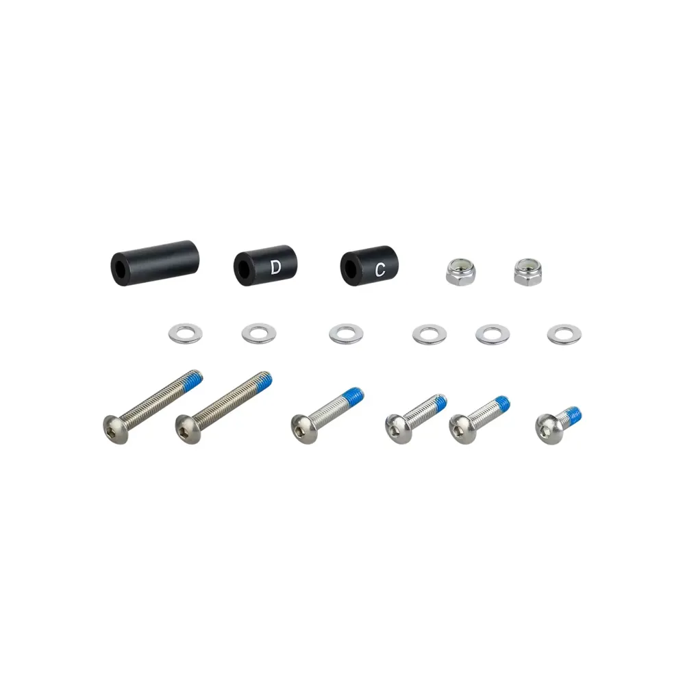 uPRISE Bikes Trek Fender/Rack Mounting Hardware for Powerfly - 27.5 inch - Black | Price match, 365 day returns, 18-Month Warranty, Finance Available & Free UK Delivery