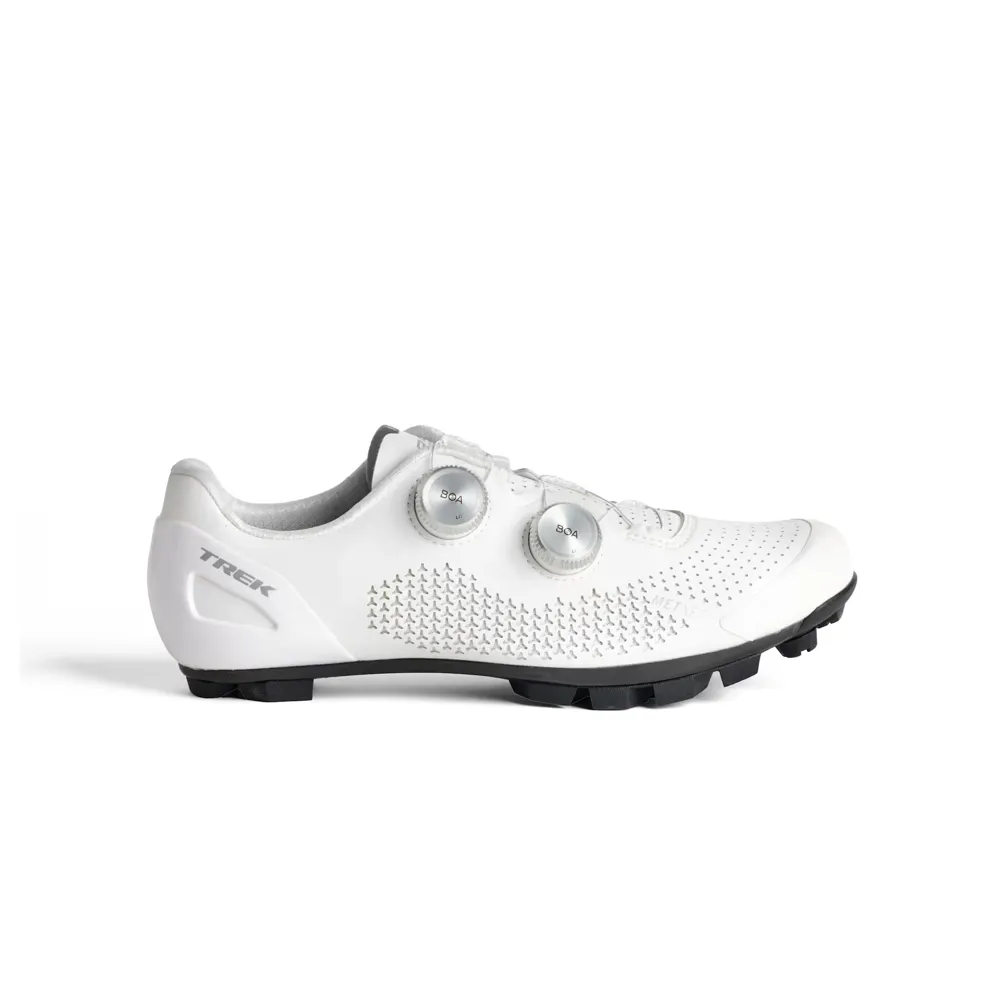 uPRISE Bikes Trek RSL Mountain Bike Shoes - White/Silver | Price match, 365 day returns, 18-Month Warranty, Finance Available & Free UK Delivery