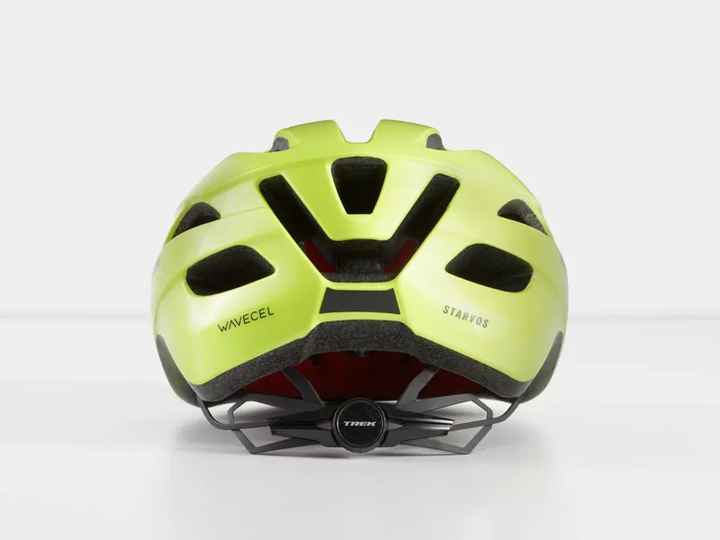 Trek Starvos WaveCel Road Helmet - Radioactive Yellow-2