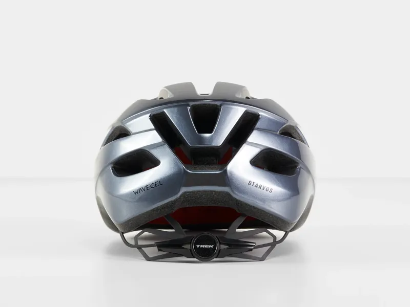 Trek Starvos WaveCel Road Helmet - Galactic Grey-2