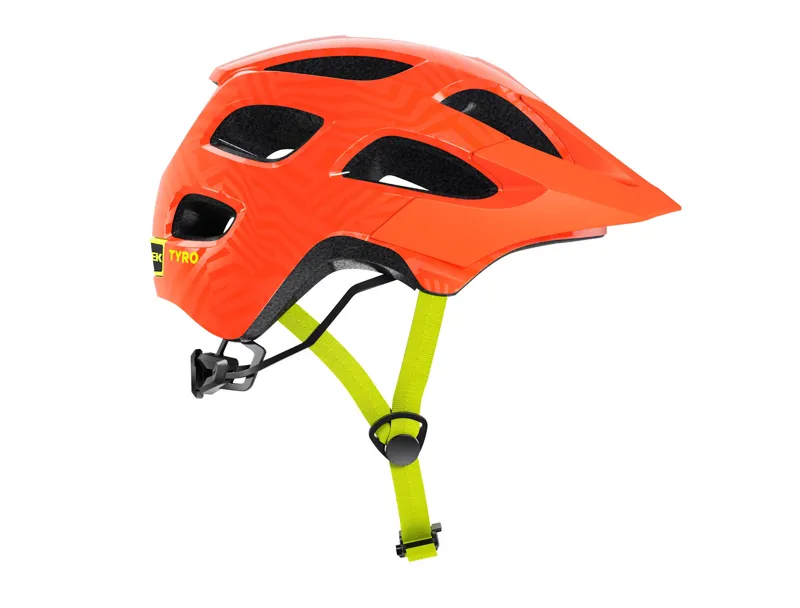Trek Tyro Youth Helmet - 50-55cm - Radioactive Orange-4