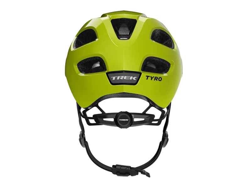 Trek Tyro Youth Helmet - 50-55cm - Radioactive Yellow/Power Surge-2