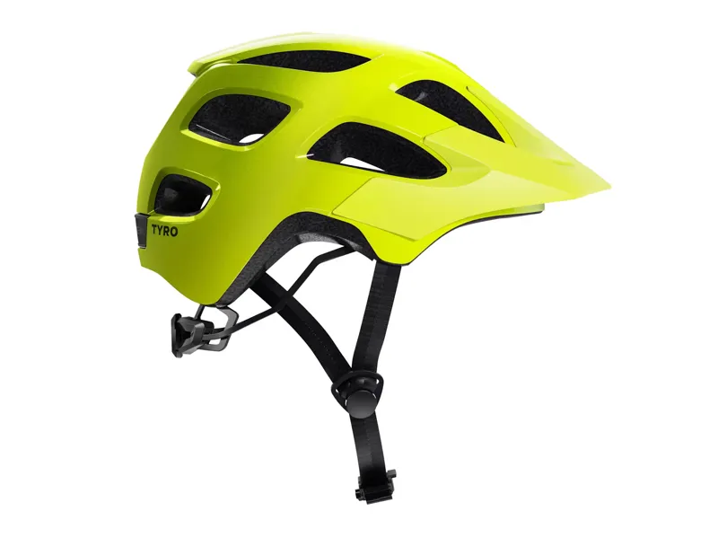 Trek Tyro Youth Helmet - 50-55cm - Radioactive Yellow/Power Surge-4