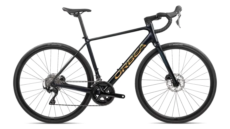 Orbea Avant H30 2027 Endurance Road Bike - Diamond Black/Titan Gold