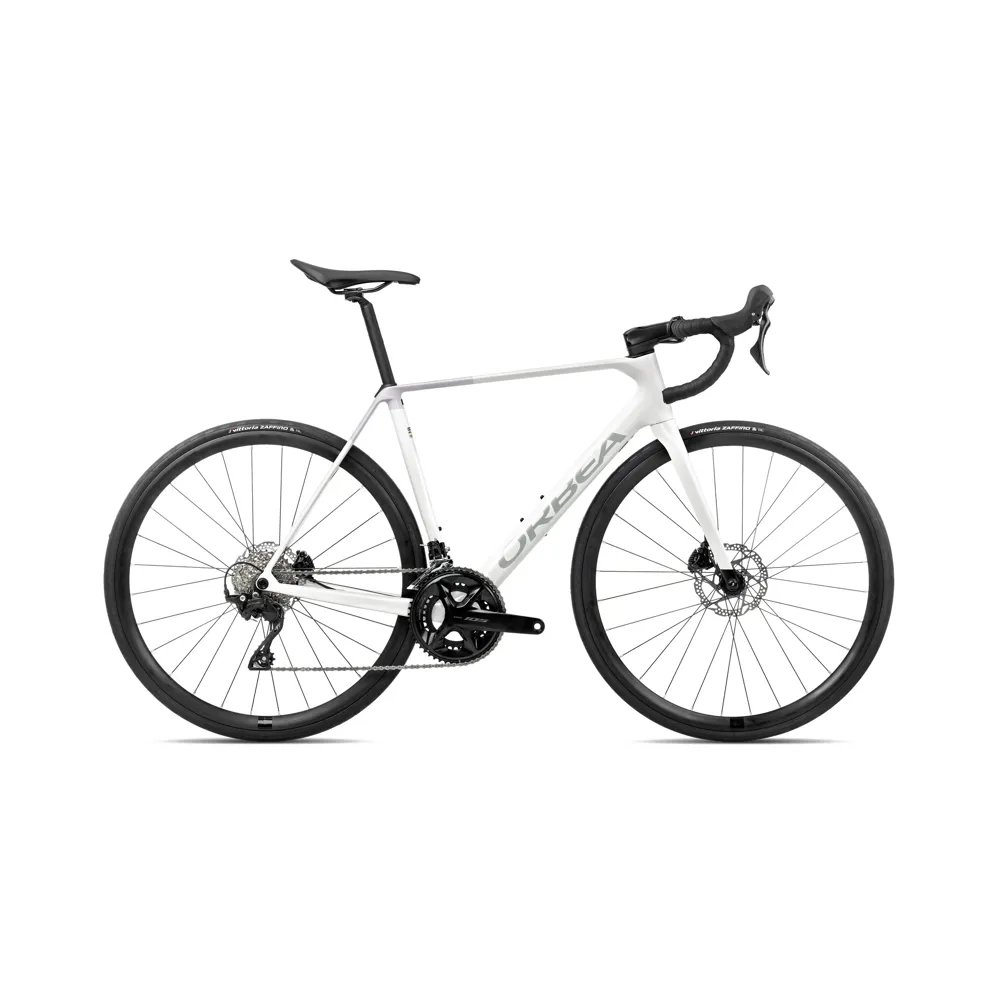 uPRISE Bikes Orbea Orca M30 2027 Carbon Road Bike - Iris White/Lilac | Price match, 365 day returns, 18-Month Warranty, Finance Available & Free UK Delivery