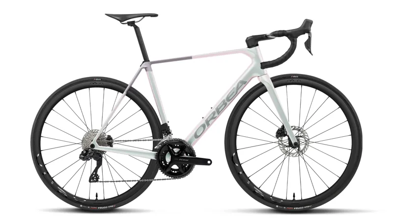 Orbea Orca M35i 2027 Carbon Road Bike - Iris White/Lilac