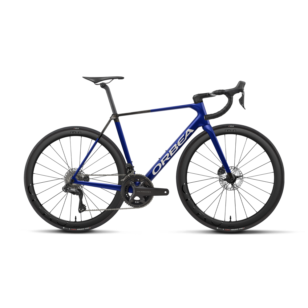 uPRISE Bikes Orbea Orca M20i Team 2027 Carbon Road Bike - Cobalt Blue/Carbon | Price match, 365 day returns, 18-Month Warranty, Finance Available & Free UK Delivery