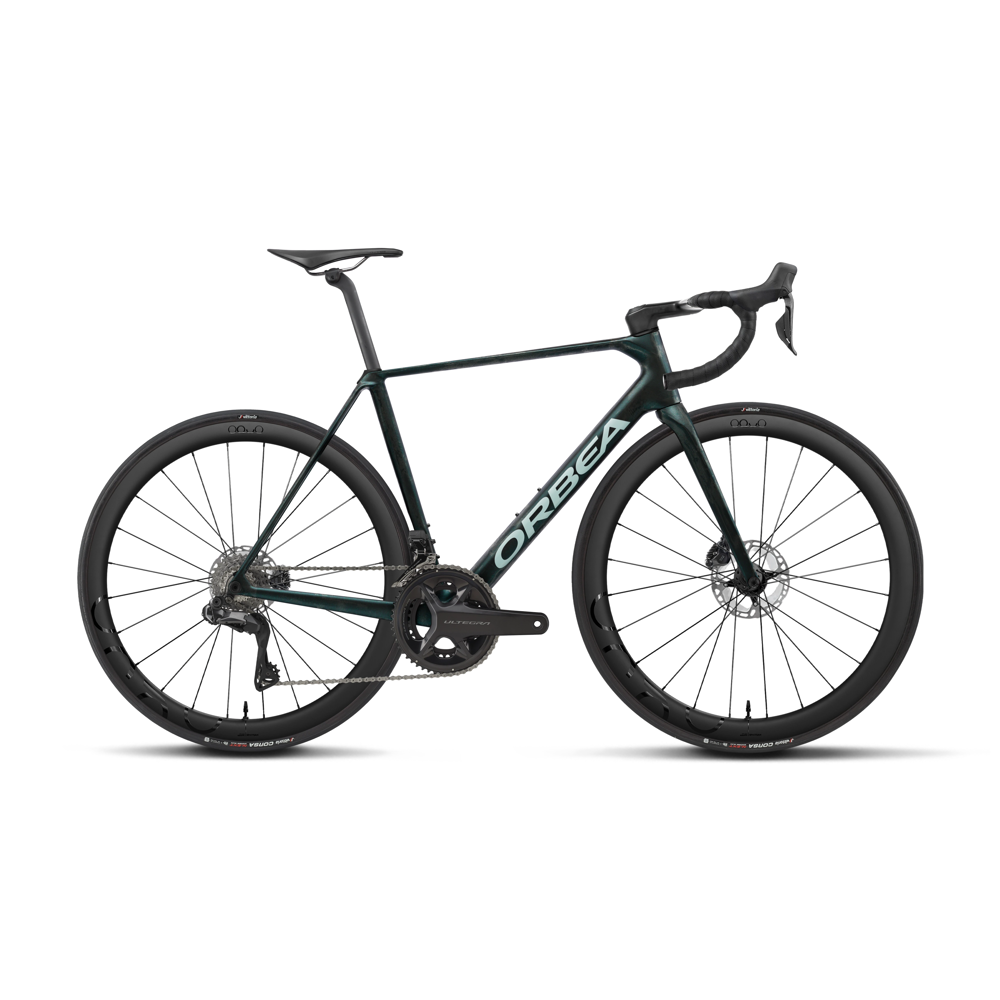 uPRISE Bikes Orbea Orca M20i Team 2027 Carbon Road Bike - Escape Green/Carbon | Price match, 365 day returns, 18-Month Warranty, Finance Available & Free UK Delivery